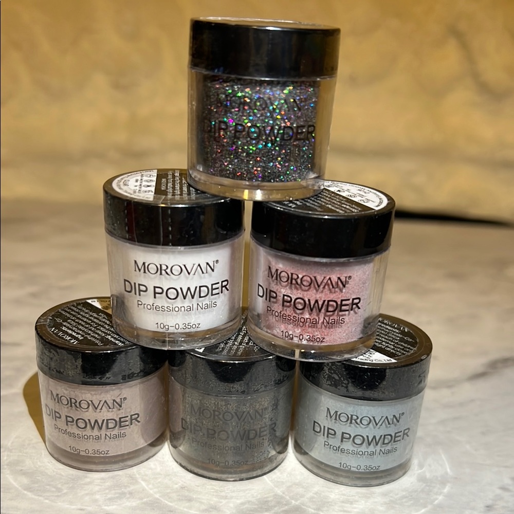 Lot Of 6 Dip Powder Set  10g-0.35oz